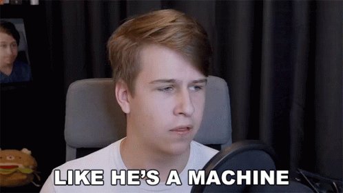 Like Hes AMachine Unstoppable GIF